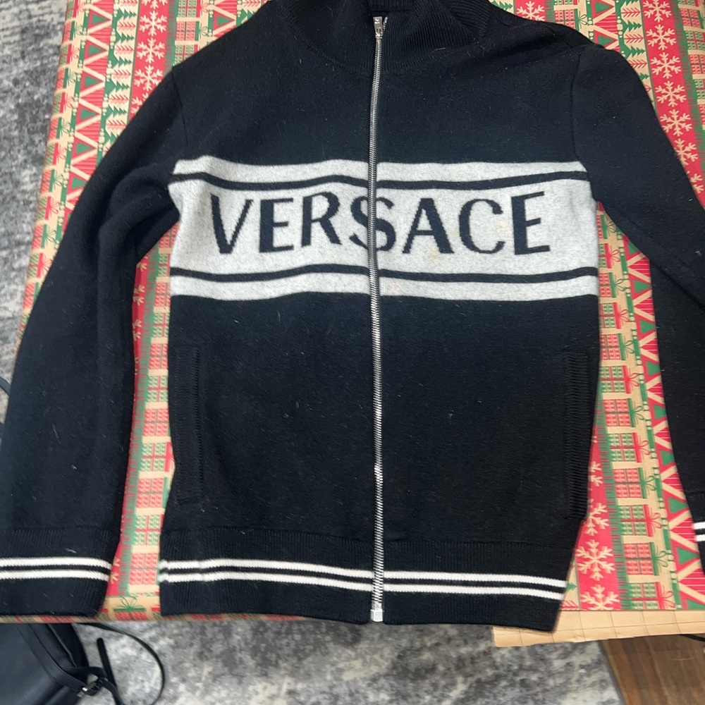 Versace zip up